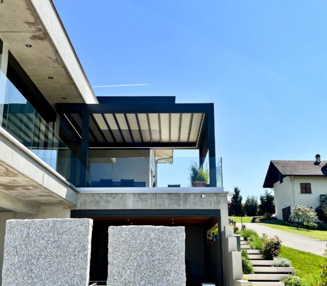 pergola retractable integrale coublanc messery