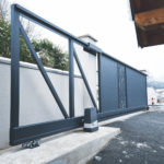 portail en alu coulissant sur mesure à grenoble