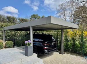 carport simple veyrier vue profil